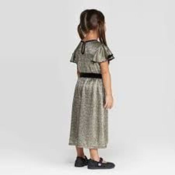 Art Class Toddler Girls' Metallic Gold Jumpsuit Romper size 18 months - Picture 6 of 6